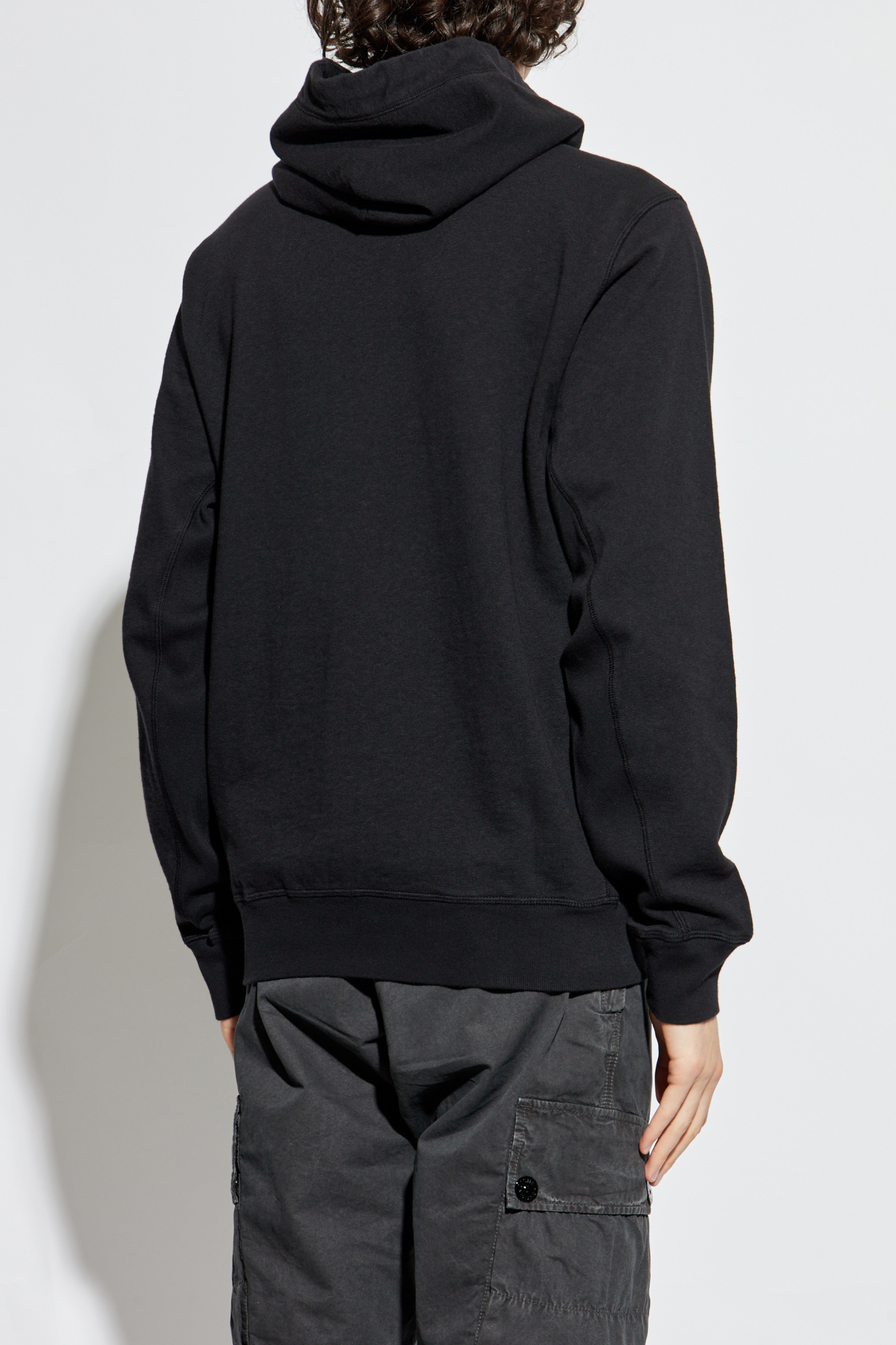Black Hoodie Stone Island - Vitkac Italy